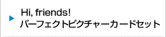 hi, friends! パーフェクトピクチャーカードセット