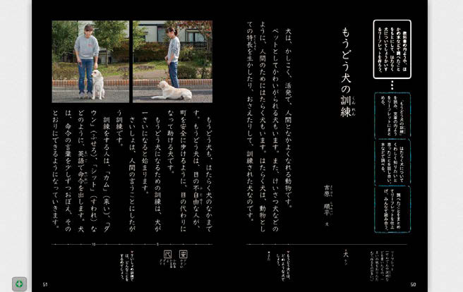 目黒反転表示(見聞き・拡大画面の両方で対応)