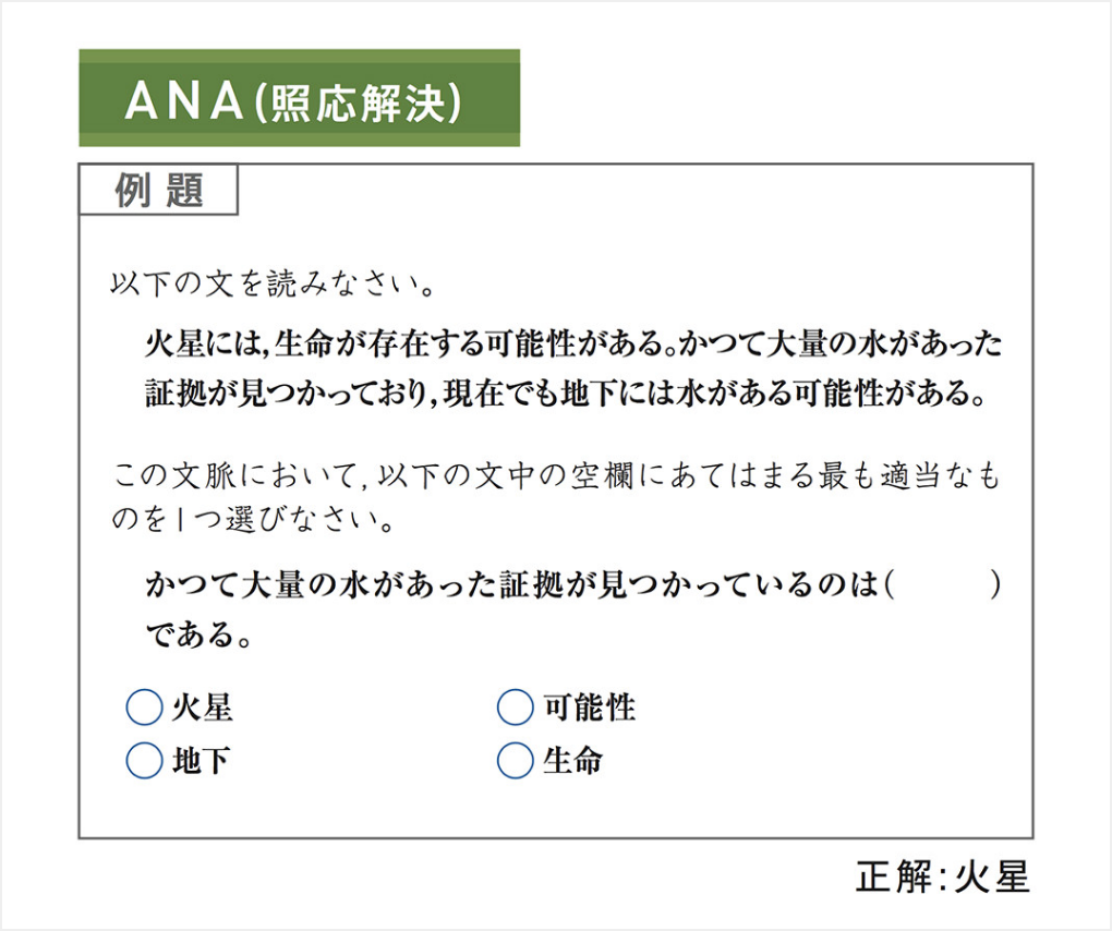 ANA（照応解決）